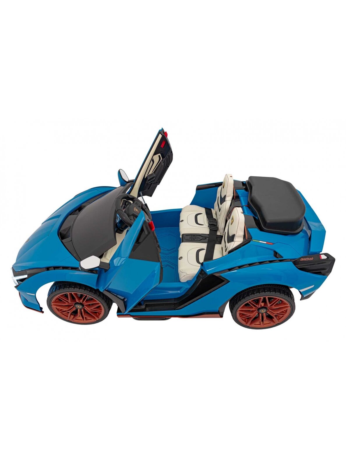 Lamborghini SIAN Elektromobilis vaikams Mėlyna 19