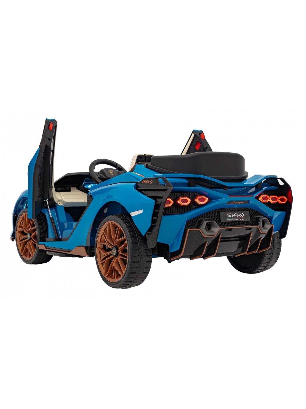 Lamborghini SIAN Elektromobilis vaikams Mėlyna 3