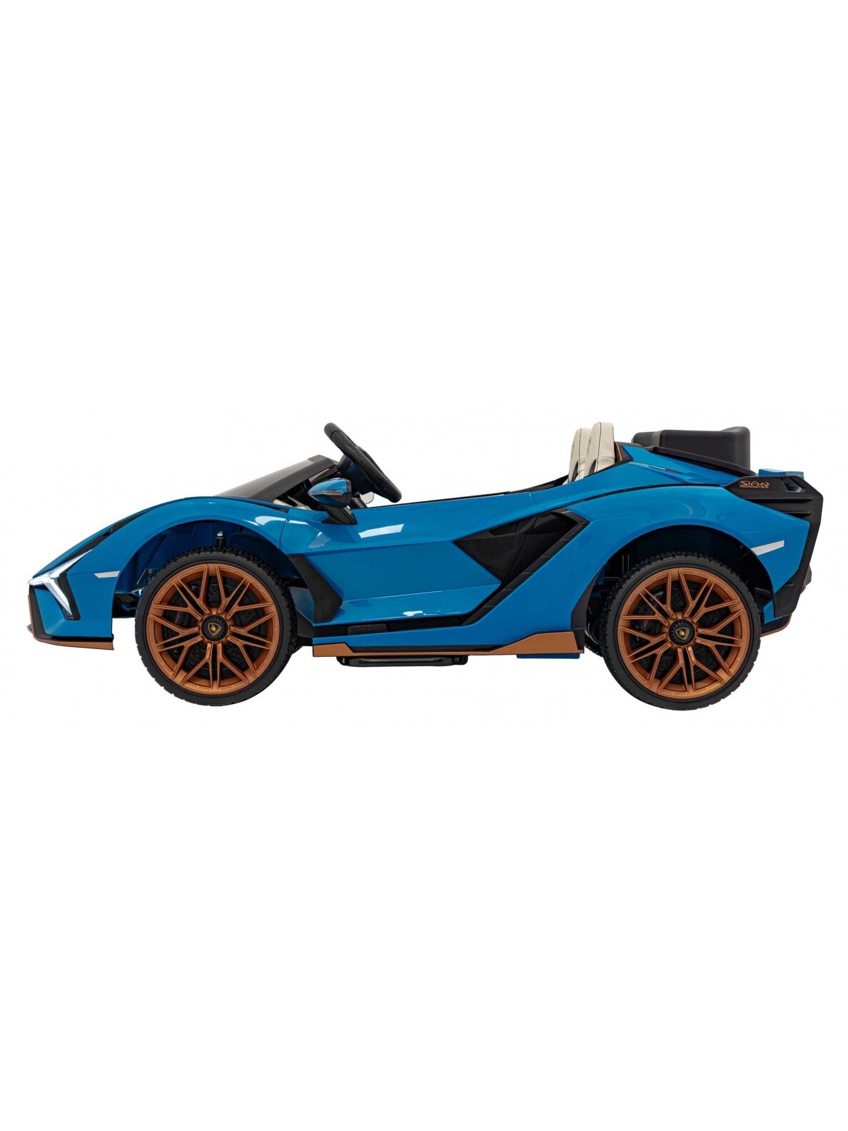 Lamborghini SIAN Elektromobilis vaikams Mėlyna 4
