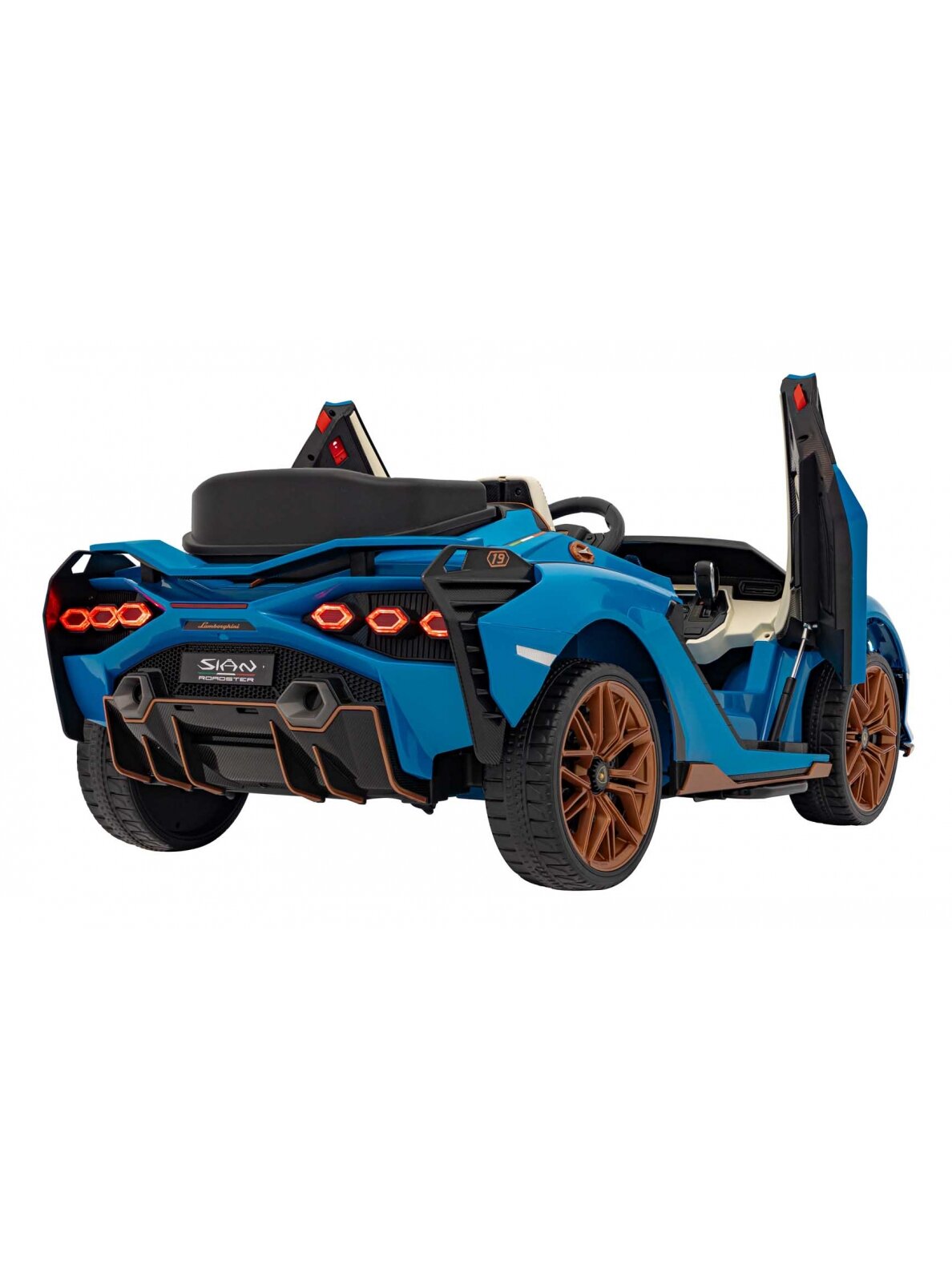 Lamborghini SIAN Elektromobilis vaikams Mėlyna 7