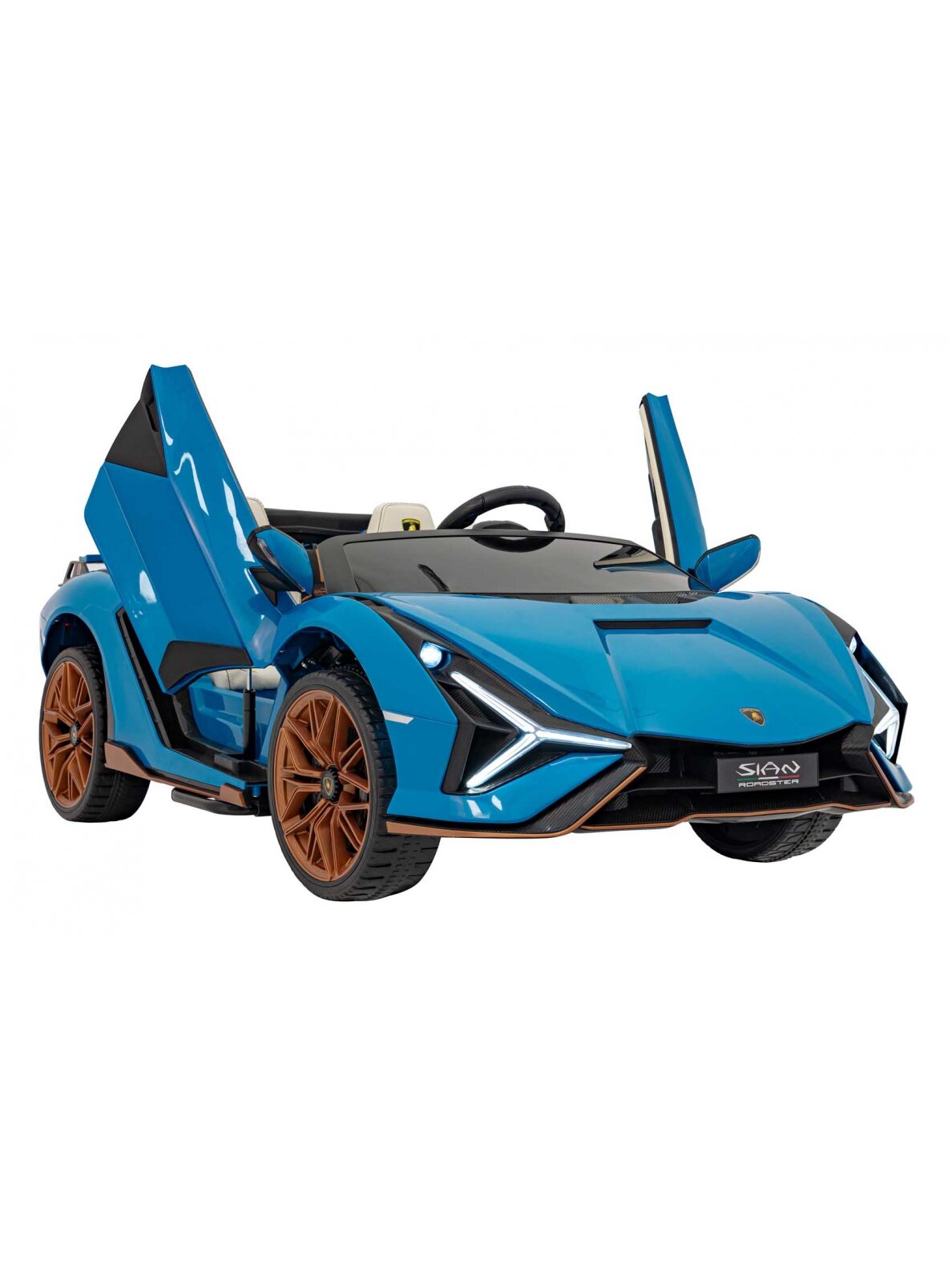 Lamborghini SIAN Elektromobilis vaikams Mėlyna