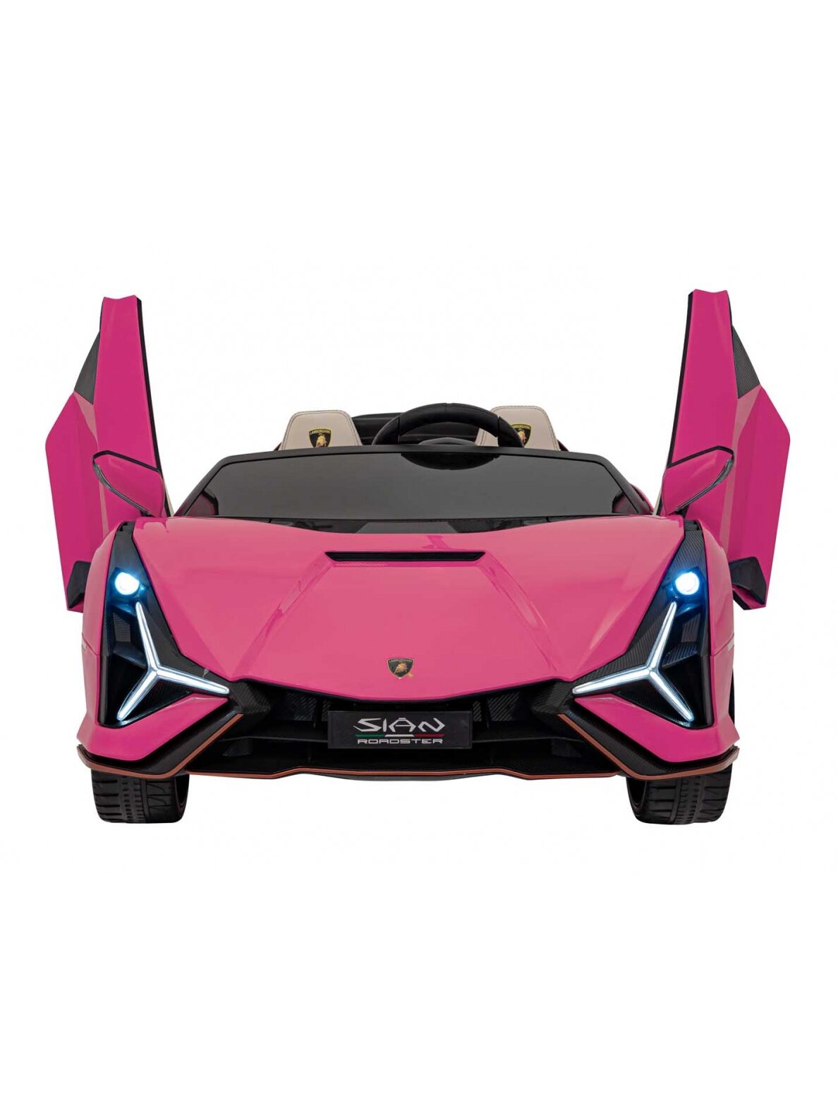 Lamborghini SIAN Elektromobilis vaikams Rausva 1