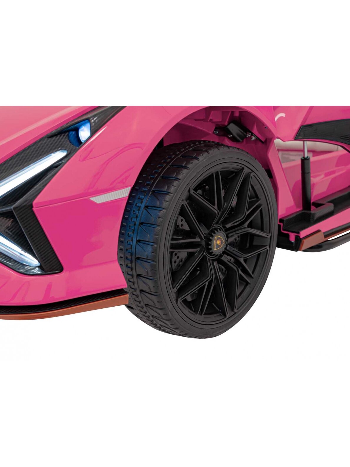 Lamborghini SIAN Elektromobilis vaikams Rausva 11