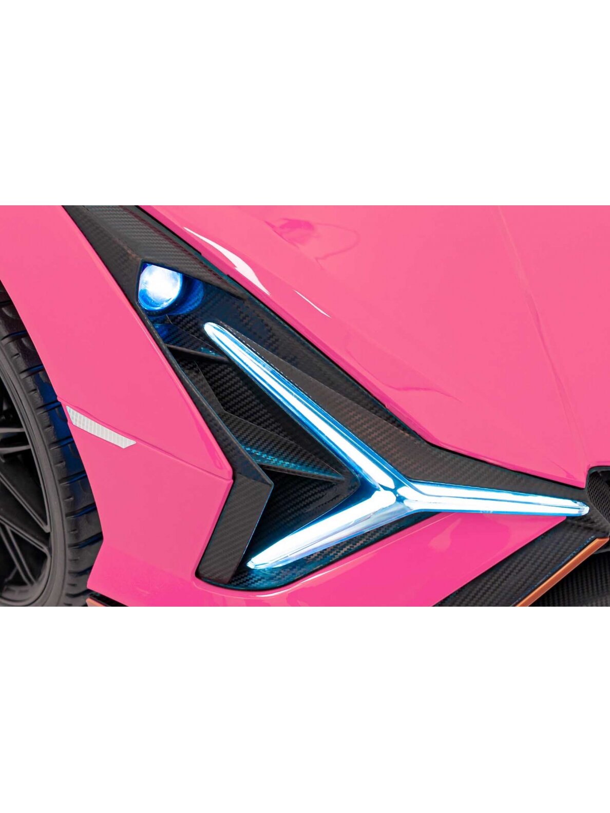 Lamborghini SIAN Elektromobilis vaikams Rausva 12