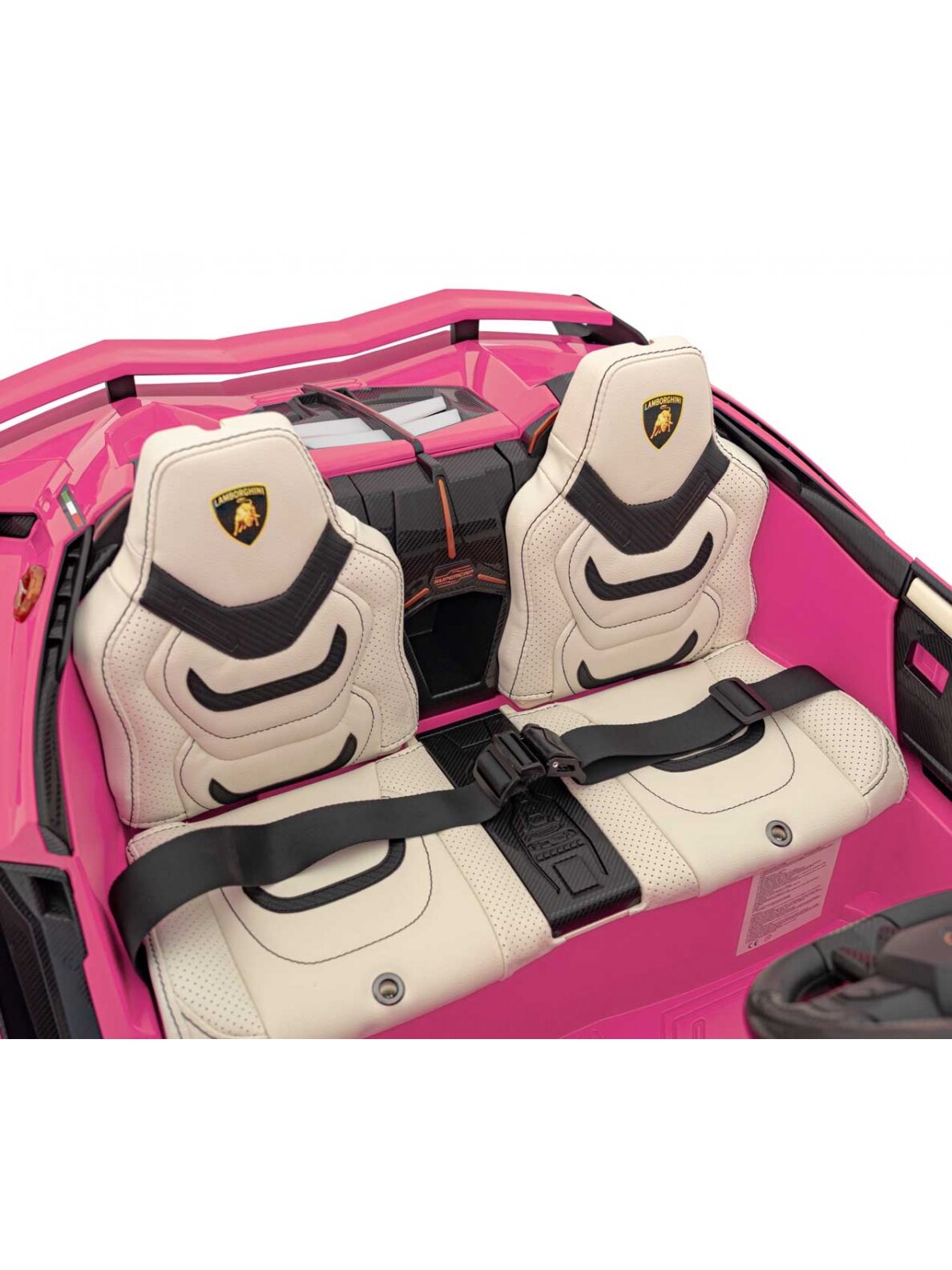 Lamborghini SIAN Elektromobilis vaikams Rausva 15