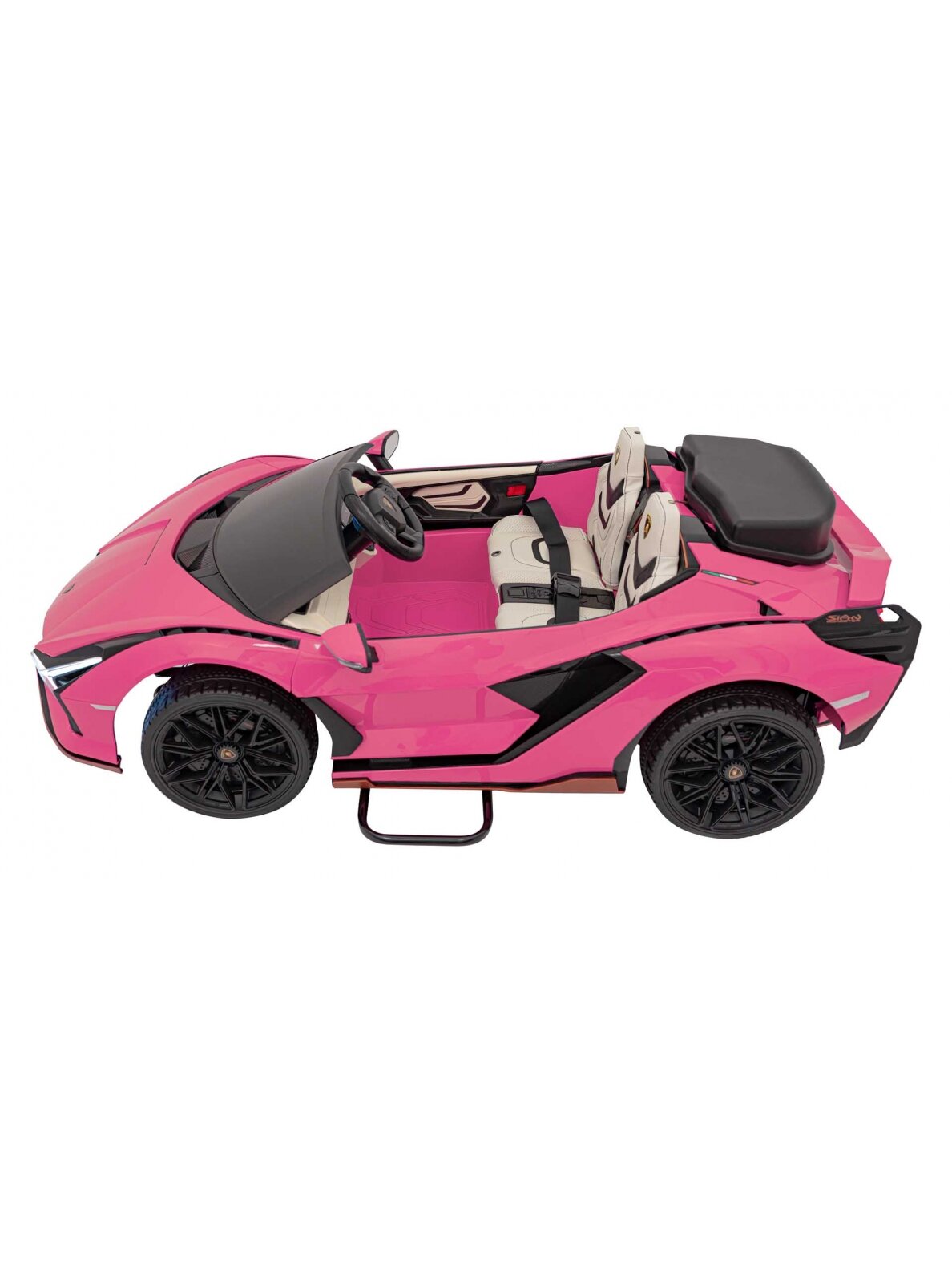 Lamborghini SIAN Elektromobilis vaikams Rausva 21