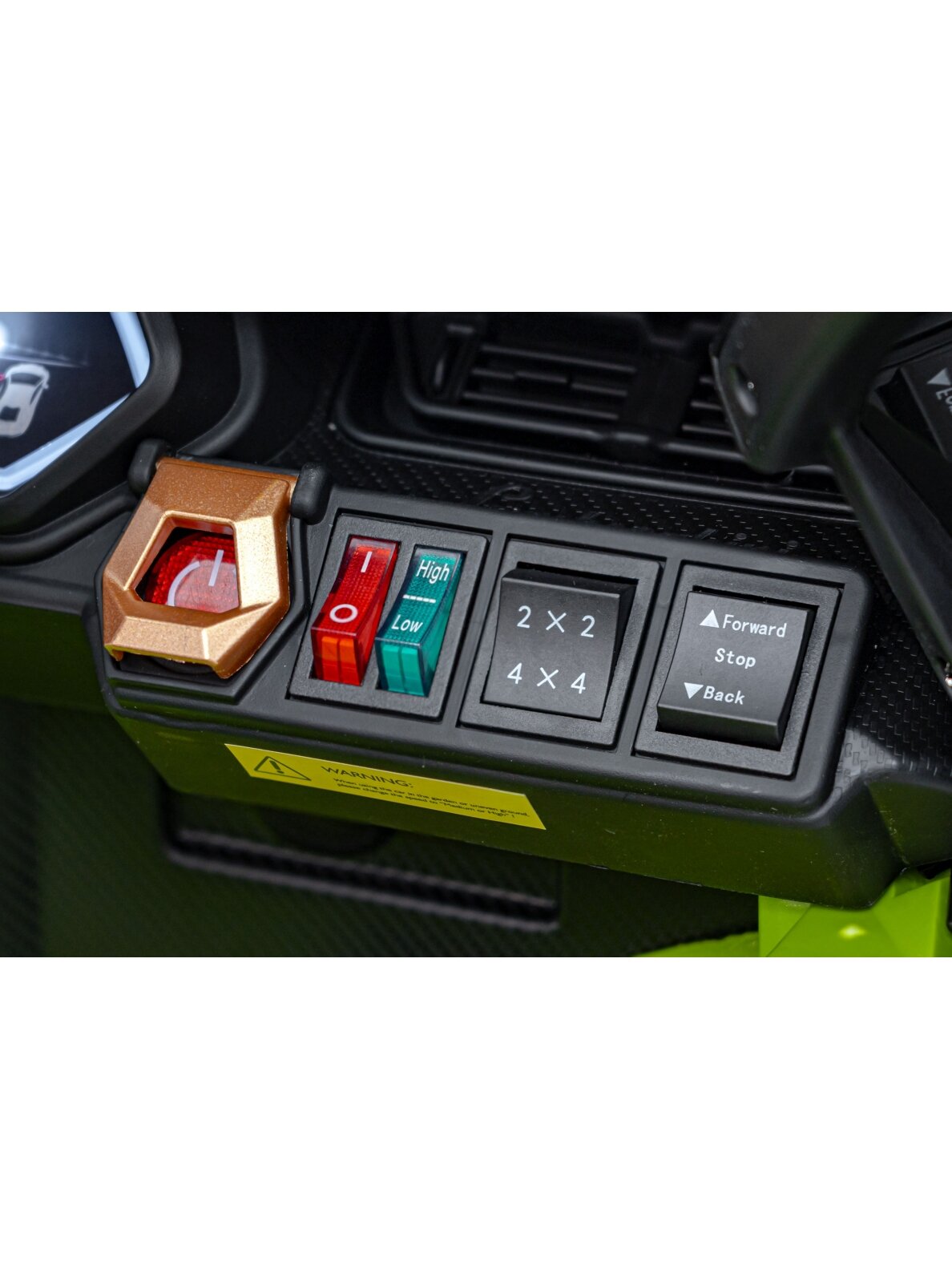 Lamborghini SIAN Elektromobilis vaikams Žalia 15