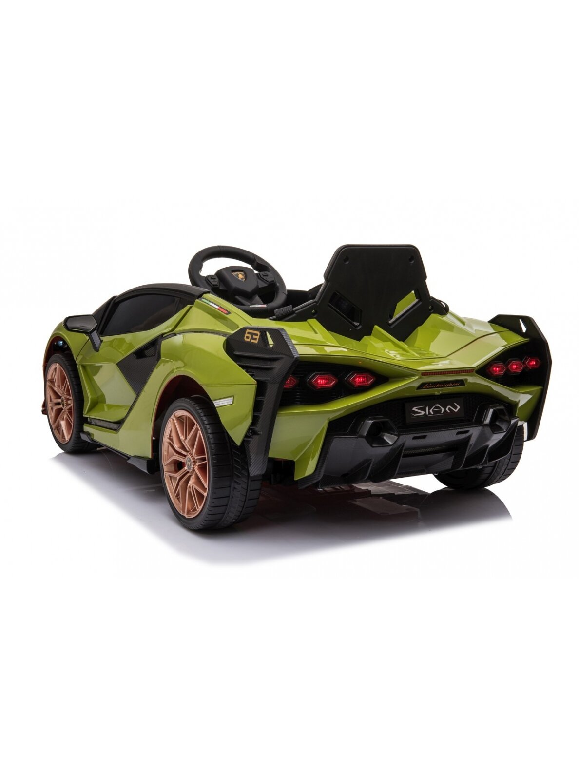 Lamborghini SIAN Elektromobilis vaikams Žalia 2