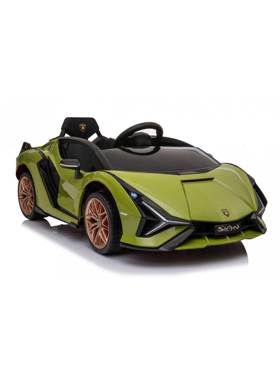 Lamborghini SIAN Elektromobilis vaikams Žalia 4