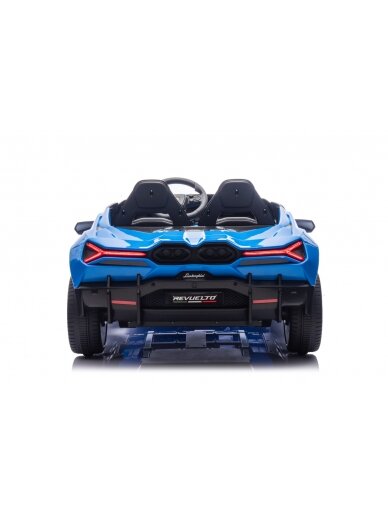 Lamborghini Revuelto XL STRONG Mėlyna Elektromobilis vaikams 1 Lamborghini Revuelto XL STRONG Mėlyna Elektromobilis vaikams 1