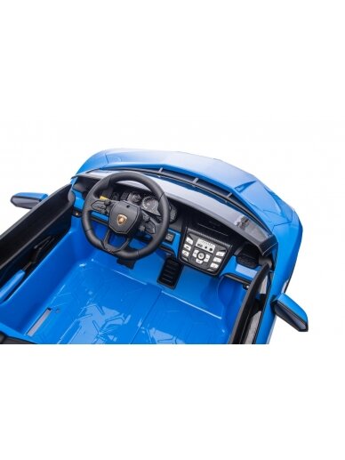 Lamborghini Revuelto XL STRONG Mėlyna Elektromobilis vaikams 15 Lamborghini Revuelto XL STRONG Mėlyna Elektromobilis vaikams 15