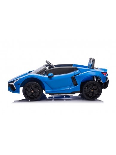 Lamborghini Revuelto XL STRONG Mėlyna Elektromobilis vaikams 20 Lamborghini Revuelto XL STRONG Mėlyna Elektromobilis vaikams 20