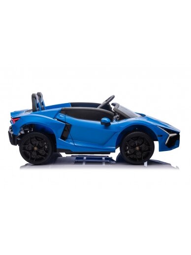 Lamborghini Revuelto XL STRONG Mėlyna Elektromobilis vaikams 3 Lamborghini Revuelto XL STRONG Mėlyna Elektromobilis vaikams 3