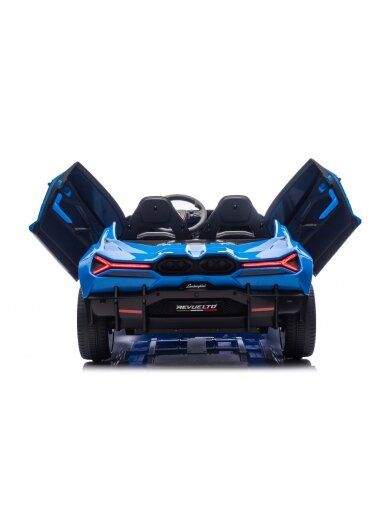 Lamborghini Revuelto XL STRONG Mėlyna Elektromobilis vaikams 7 Lamborghini Revuelto XL STRONG Mėlyna Elektromobilis vaikams 7