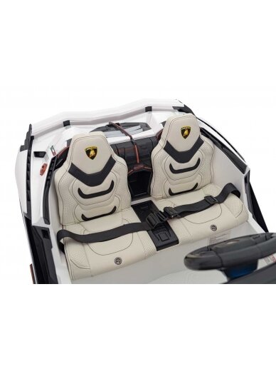Lamborghini SIAN Elektromobilis vaikams Balta 14