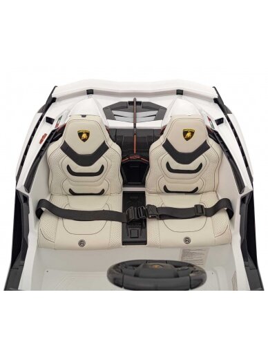 Lamborghini SIAN Elektromobilis vaikams Balta 15