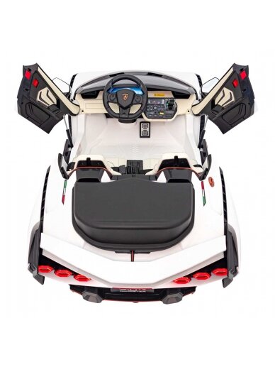 Lamborghini SIAN Elektromobilis vaikams Balta 20
