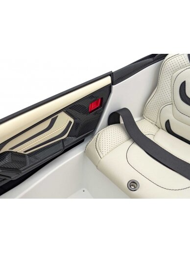 Lamborghini SIAN Elektromobilis vaikams Balta 23
