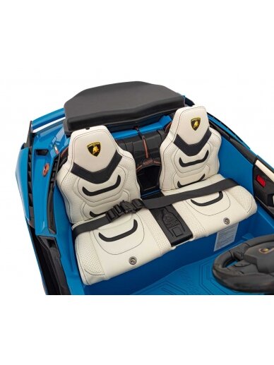Lamborghini SIAN Elektromobilis vaikams Mėlyna 13