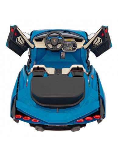 Lamborghini SIAN Elektromobilis vaikams Mėlyna 17