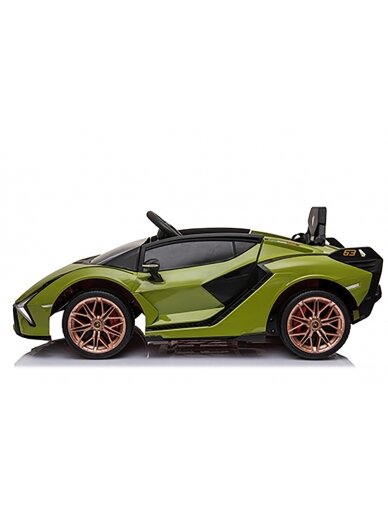 Lamborghini SIAN Elektromobilis vaikams Žalia 1