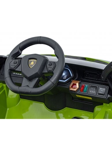 Lamborghini SIAN Elektromobilis vaikams Žalia 14