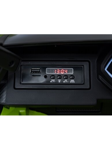 Lamborghini SIAN Elektromobilis vaikams Žalia 17