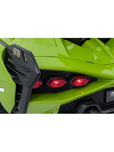 Lamborghini SIAN Elektromobilis vaikams Žalia 21