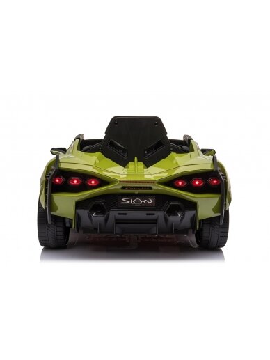 Lamborghini SIAN Elektromobilis vaikams Žalia 3