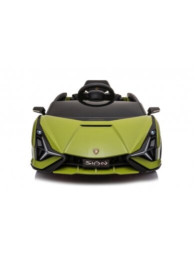 Lamborghini SIAN Elektromobilis vaikams Žalia 5