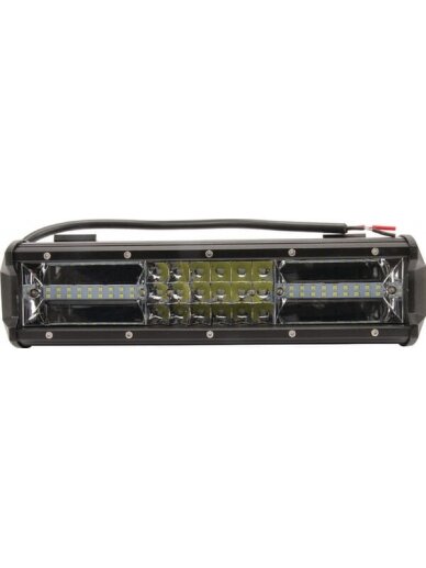 LED bar žibintas, 81W, 7290lm, stačiakampė, 12/24V, balta, 301.8x89mm, Kabelis, Kombinuota, 54 LED, Kramp LED bar žibintas, 81W, 7290lm, stačiakampė, 12/24V, balta, 301.8x89mm, Kabelis, Kombinuota, 54 LED, Kramp