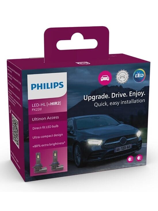 LED lempučių rinkinys HIR2 11012 12V U2500 CX LED lempučių rinkinys HIR2 11012 12V U2500 CX