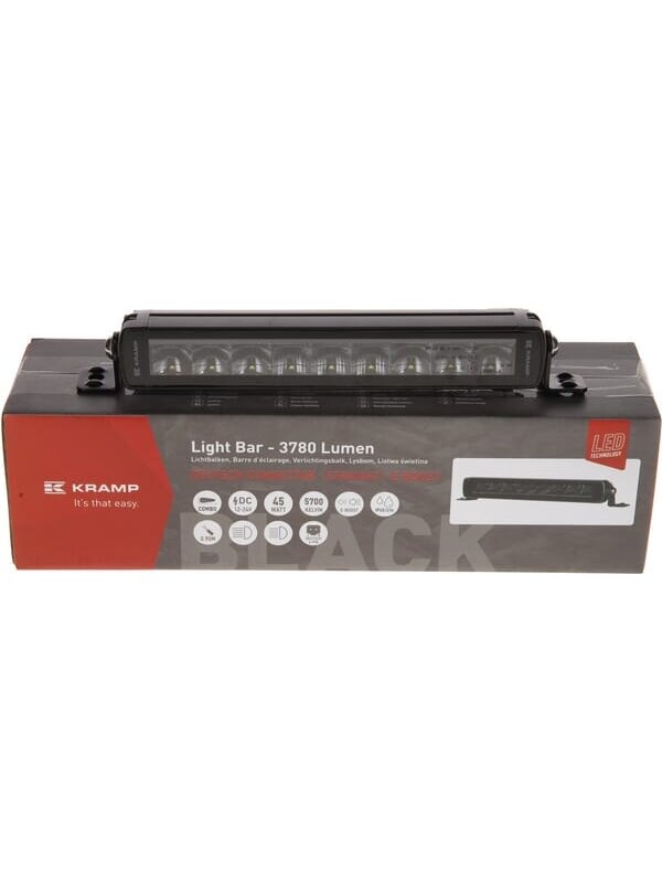 LED bar žibintas, 45W, 3780lm, stačiakampė, 12/24V, balta/oranžinė, 246x40x54mm Deutsch kištukas, Combo, tiesi, 9LED's, E-BOOST 2 LED bar žibintas, 45W, 3780lm, stačiakampė, 12/24V, balta/oranžinė, 246x40x54mm Deutsch kištukas, Combo, tiesi, 9LED's, E-BOOST 2