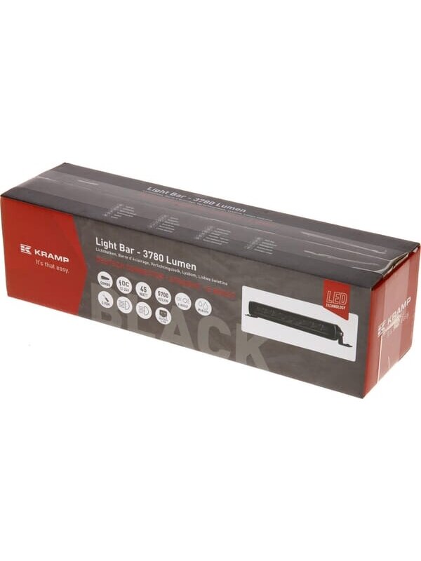 LED bar žibintas, 45W, 3780lm, stačiakampė, 12/24V, balta/oranžinė, 246x40x54mm Deutsch kištukas, Combo, tiesi, 9LED's, E-BOOST 3 LED bar žibintas, 45W, 3780lm, stačiakampė, 12/24V, balta/oranžinė, 246x40x54mm Deutsch kištukas, Combo, tiesi, 9LED's, E-BOOST 3