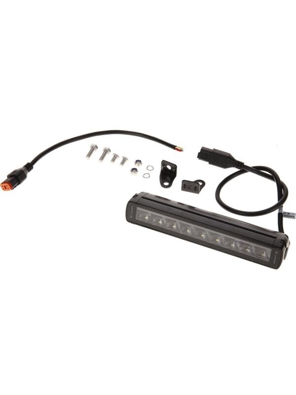 LED bar žibintas, 45W, 3780lm, stačiakampė, 12/24V, balta/oranžinė, 246x40x54mm Deutsch kištukas, Combo, tiesi, 9LED's, E-BOOST LED bar žibintas, 45W, 3780lm, stačiakampė, 12/24V, balta/oranžinė, 246x40x54mm Deutsch kištukas, Combo, tiesi, 9LED's, E-BOOST