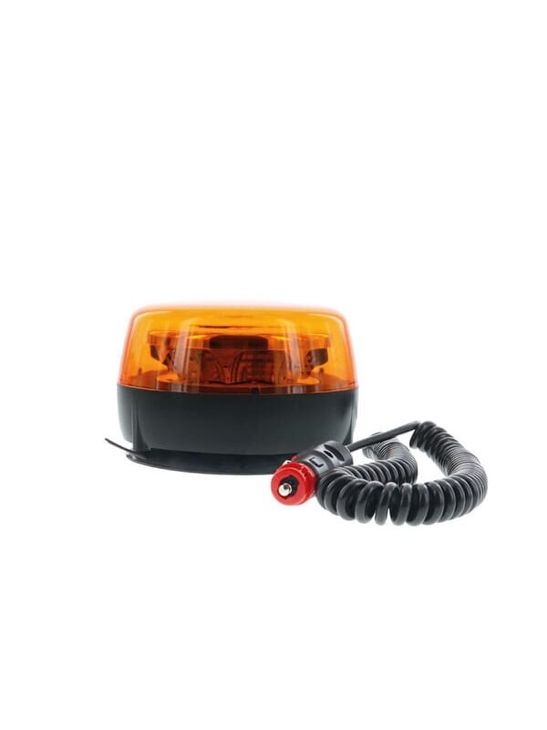LED švyturys, 11W, 9-32V, gintarinės spalvos, magnetinis stulpo tvirtinimas, pasukamas, Ø140mmx94mm, ATLAS LED švyturys, 11W, 9-32V, gintarinės spalvos, magnetinis stulpo tvirtinimas, pasukamas, Ø140mmx94mm, ATLAS