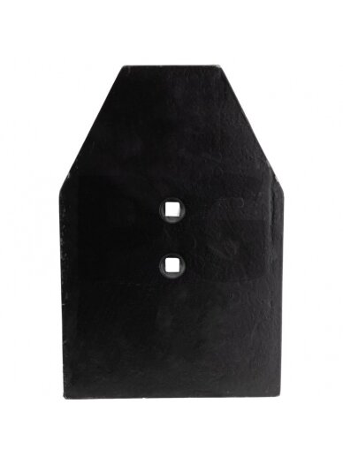 Lyginamoji plokštė Wear plate Hole spacing: 2x 45 mm Lyginamoji plokštė Wear plate Hole spacing: 2x 45 mm