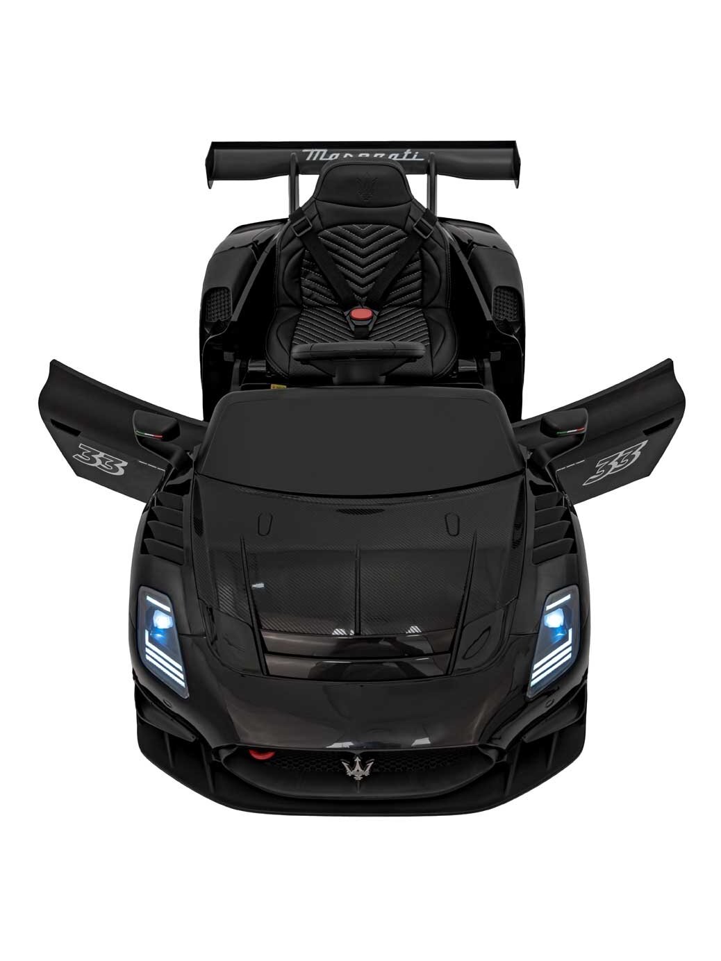 Maserati MC20 GT2 Elektromobilis vaikams Juoda 16