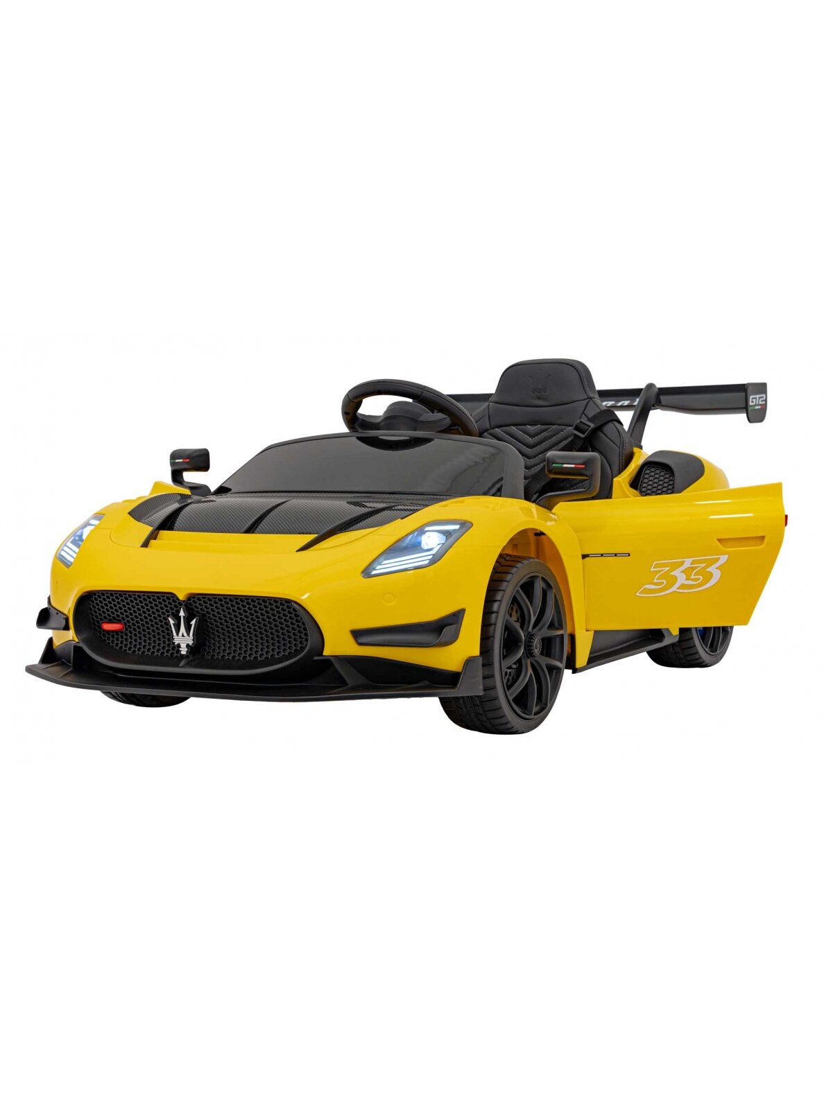 Maserati MC20 GT2 automobilis Geltonas 3