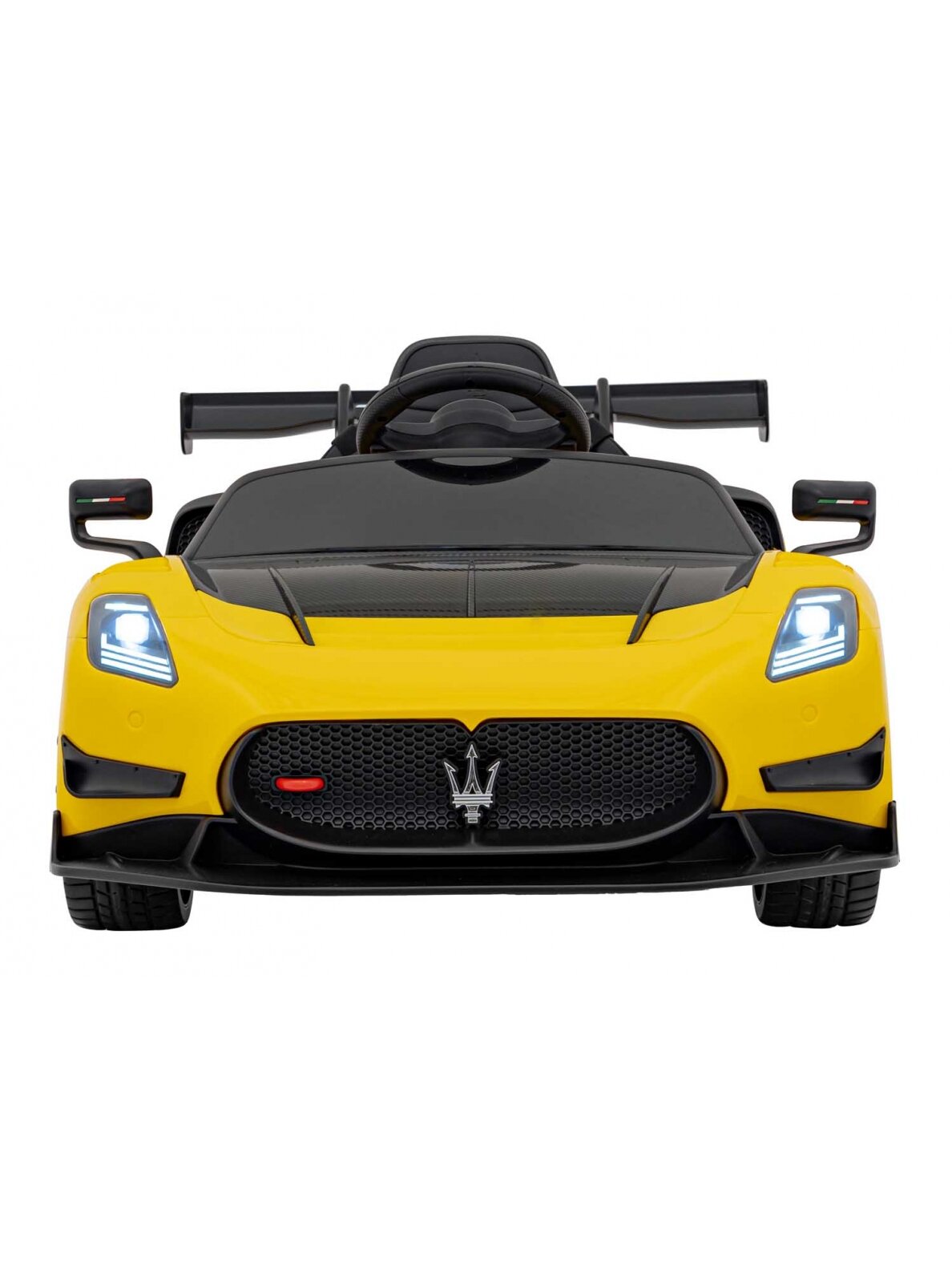 Maserati MC20 GT2 automobilis Geltonas Maserati MC20 GT2 automobilis Geltonas