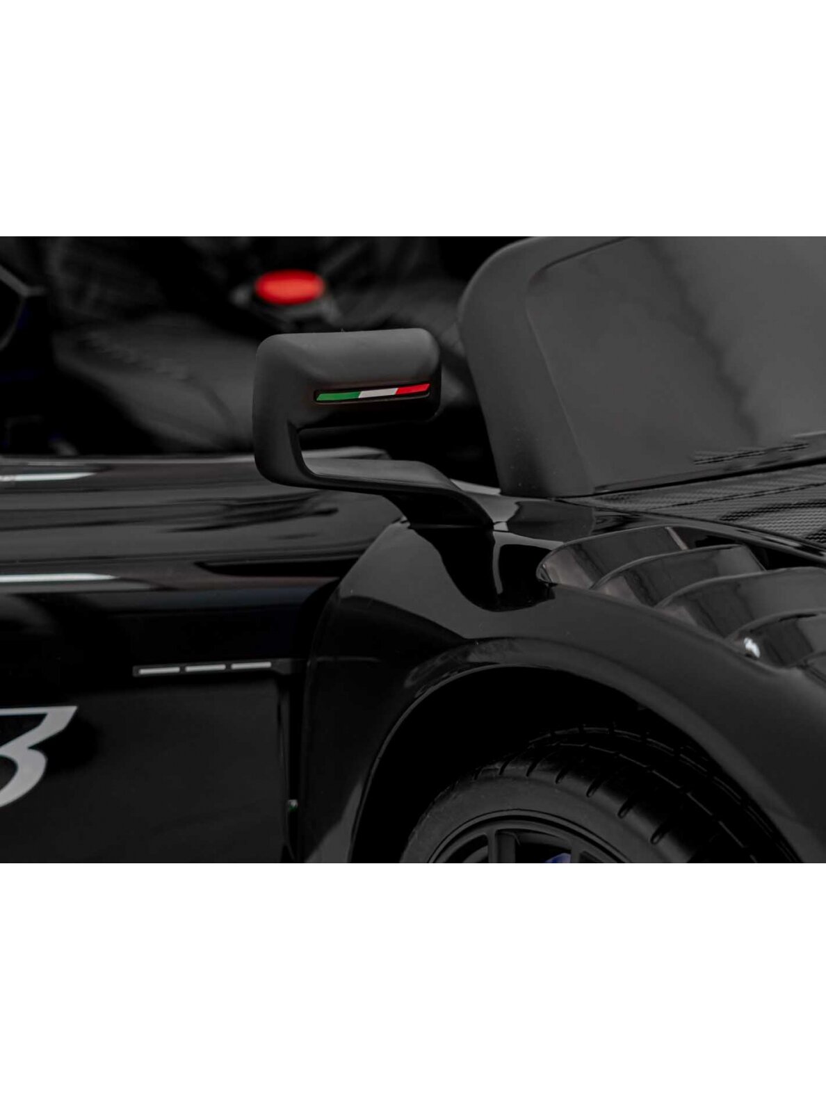 Maserati MC20 GT2 Elektromobilis vaikams Juoda 11