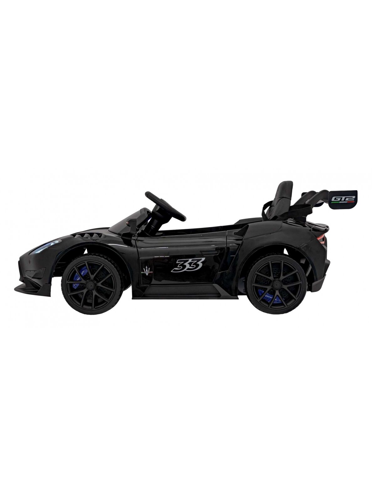 Maserati MC20 GT2 Elektromobilis vaikams Juoda 3