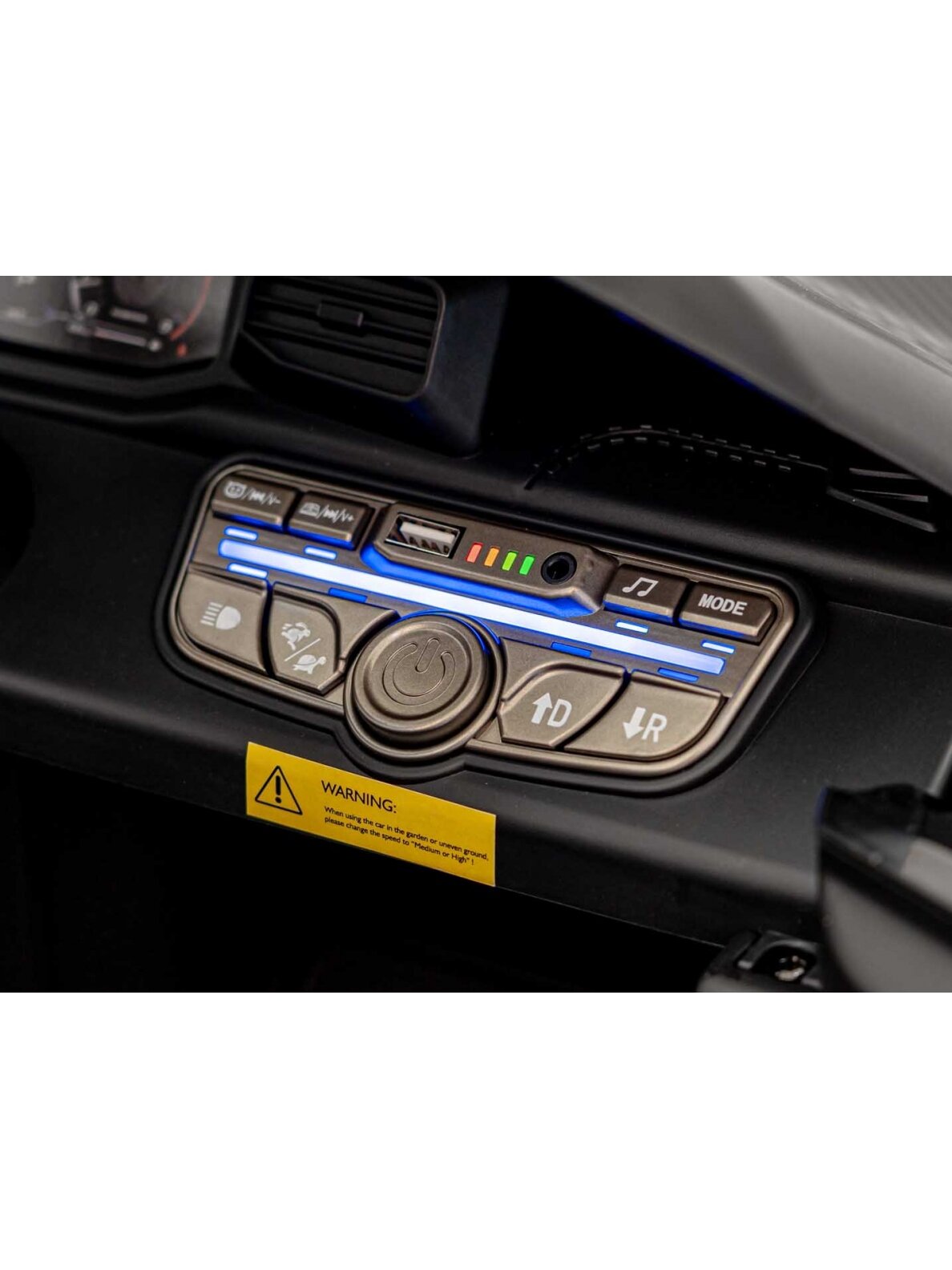 Maserati MC20 GT2 Elektromobilis vaikams Juoda 7