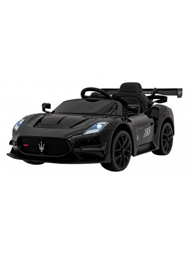 Maserati MC20 GT2 Elektromobilis vaikams Juoda 2