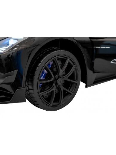 Maserati MC20 GT2 Elektromobilis vaikams Juoda 9
