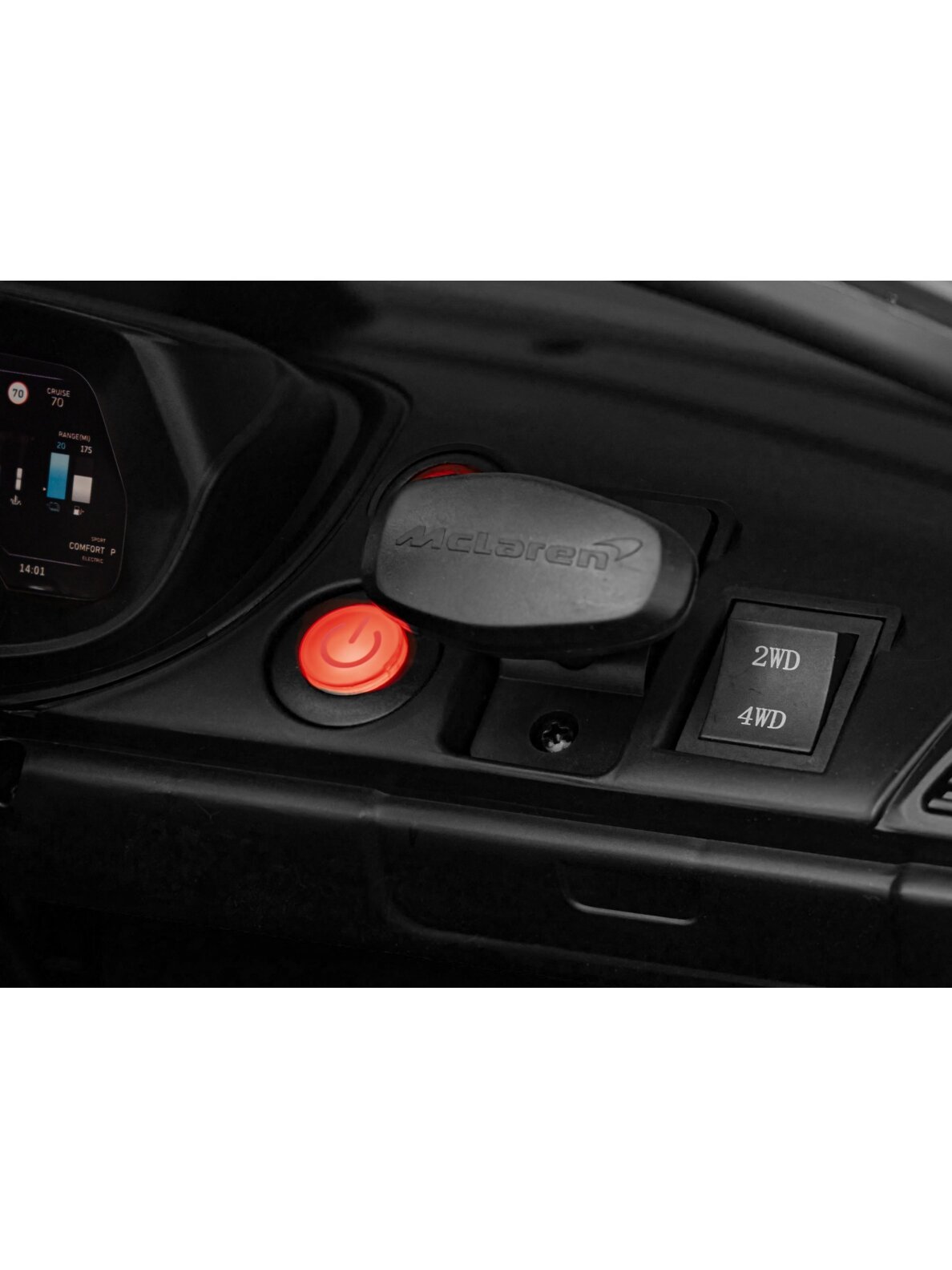 "Mclaren Artura" Elektromobilis vaikams Juoda 15 "Mclaren Artura" Elektromobilis vaikams Juoda 15