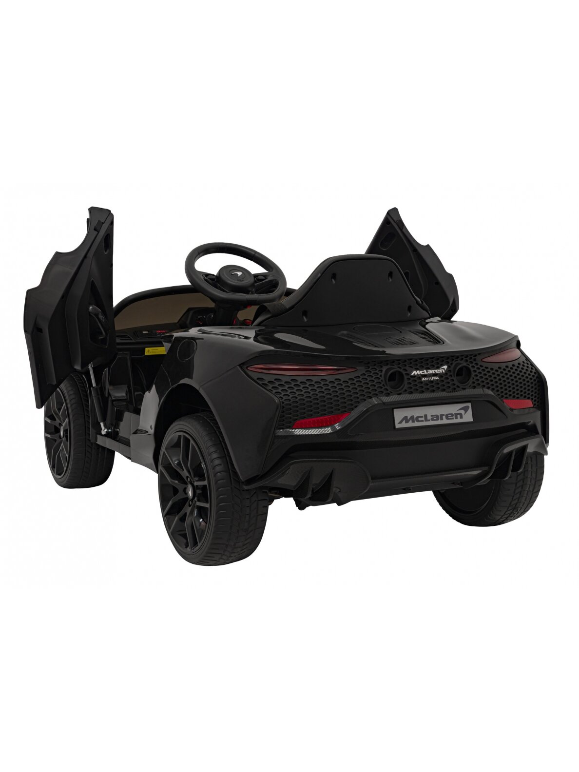 "Mclaren Artura" Elektromobilis vaikams Juoda 4 "Mclaren Artura" Elektromobilis vaikams Juoda 4