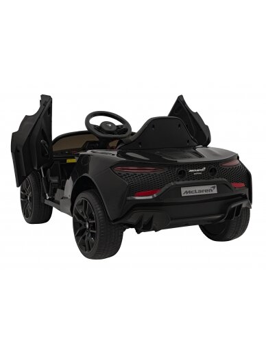 "Mclaren Artura" Elektromobilis vaikams Juoda 4 "Mclaren Artura" Elektromobilis vaikams Juoda 4