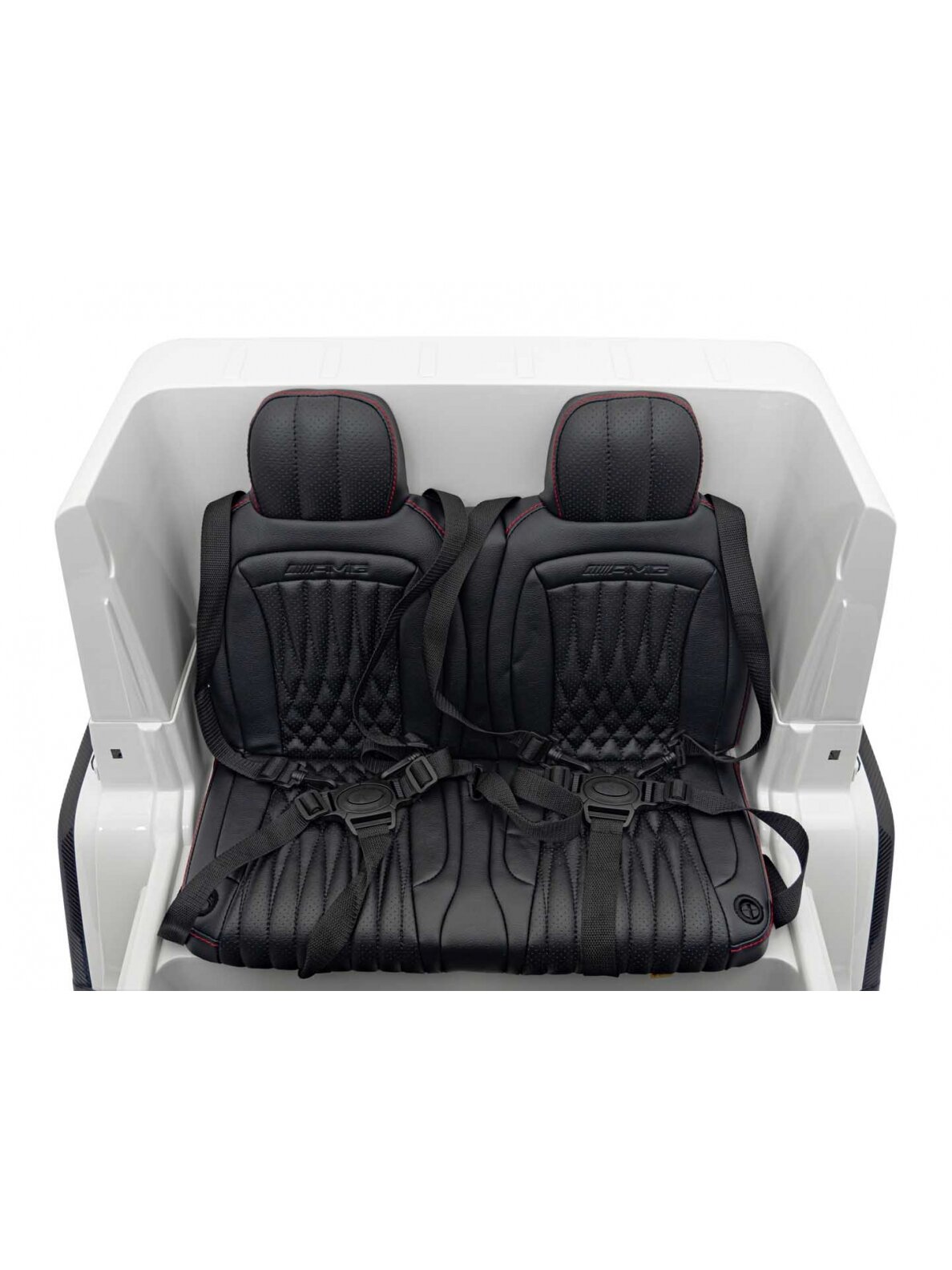 Mercedes Benz G63 AMG XXL Elektromobilis vaikams Balta 18 Mercedes Benz G63 AMG XXL Elektromobilis vaikams Balta 18