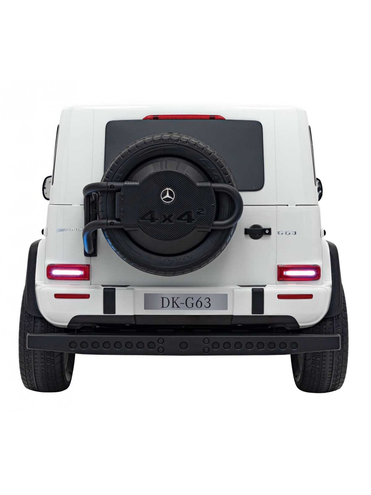 Mercedes Benz G63 AMG XXL Elektromobilis vaikams Balta 5 Mercedes Benz G63 AMG XXL Elektromobilis vaikams Balta 5